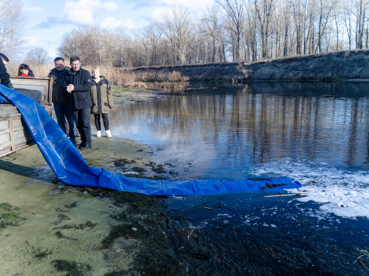 Зариблення річки Ворскли у Кобеляках